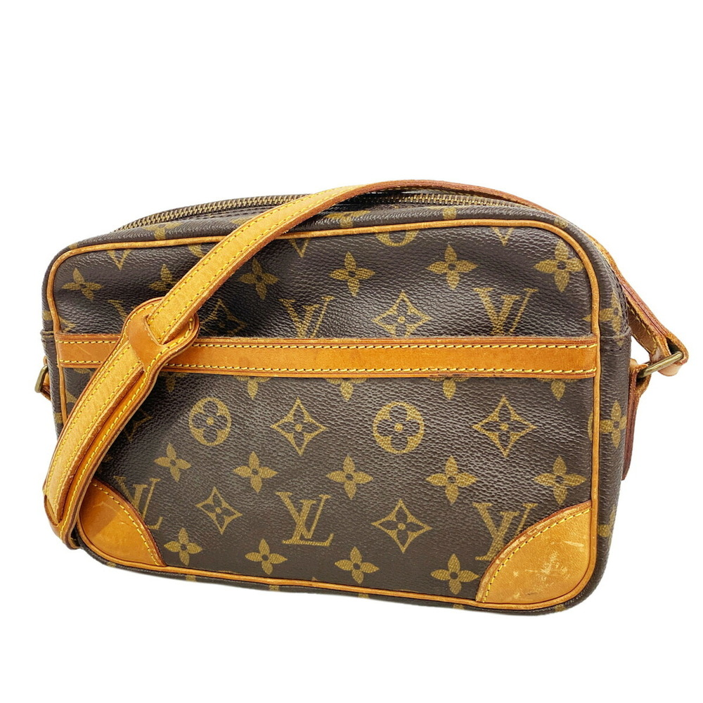 LOUIS VUITTON Authentic Brown Monogram Shoulder Bag